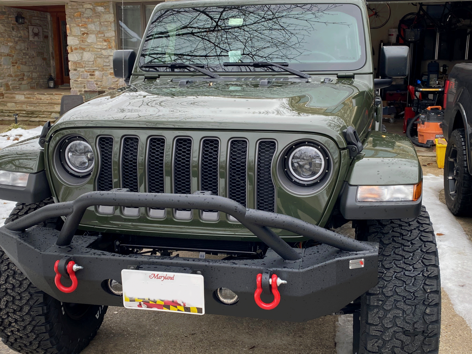 Fishbone Offroad FB22088 Mid-Width Front Bumper for 18-21 Fishbone Offroad FB22088 Mid-Width Front Bumper for 18-21